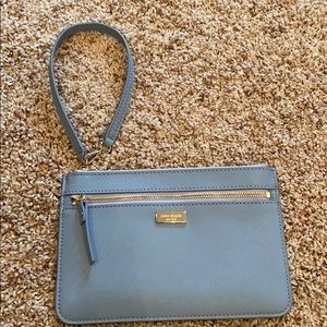 Light Blue Kate Spade Wristlet